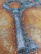 Набір алмазної мозаїки 40х50 см. Зимовий поцілунок (мозаїка за номерами на полотні) квадратні камінчики, повна викладка полотна
