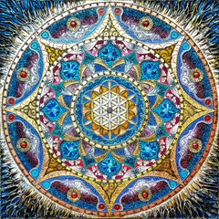 Купити Алмазна мозаїка. Мандала - Розкриття любові  в Україні
