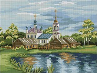 Купити Набір алмазної вишивки камінням. У озера  в Україні