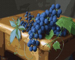 Купити Картина за номерами без коробки. Стигла гроно  в Україні