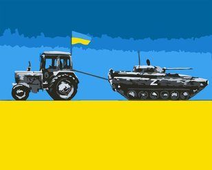 Купить Картина по номерам без коробки. Доброго вечора, ми з України  в Украине