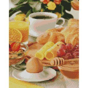Купити Алмазна мозаїка круглими камінчиками (на підрамнику, 30х40 см). Цукрова насолода  в Україні