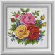 Набор алмазной мозаики Розы с незабудками, Без подрамника, 26 х 26 см
