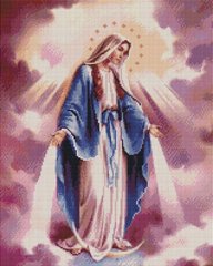 Купить Набор алмазной мозаики Непорочное зачатие Девы Марии 40х50 SP095  в Украине