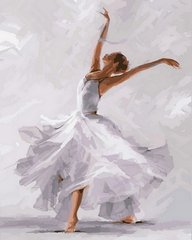 Купить Картина по номерам. Белый танец  в Украине