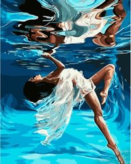 Купити Картина за номерами Танець під водою  в Україні