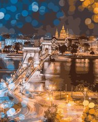 Купити Малювання по номерам. Чарівність нічного міста (Без коробки)  в Україні