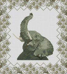 Купити Набір алмазної мозаїки Сафарі. Слон  в Україні