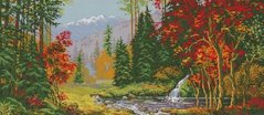 Купить Алмазная живопись Осенний лес  в Украине