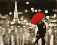 Купити Картина за номерами. Романтичний Париж  в Україні