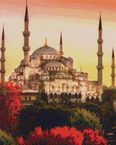 Купить Алмазная мозаика. Стамбул 40 x 50 см  в Украине