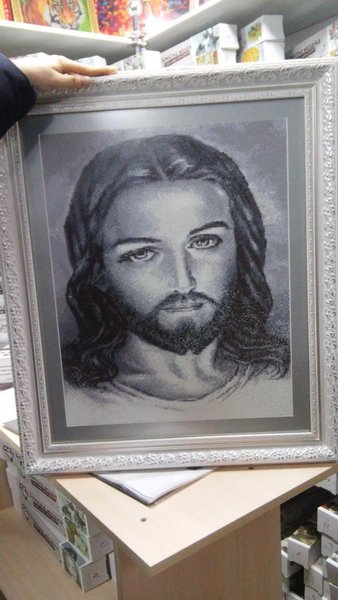 Купить Набор для алмазной мозаики 40х50 Иисус SP059  в Украине