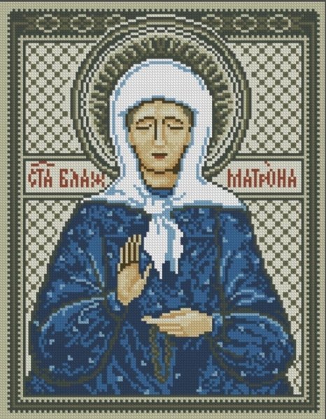 Купить Алмазная мозаика Святая Блаженная Матрона  в Украине