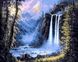 Картина по номерам. Горный водопад, Подарочная коробка, 40 х 50 см