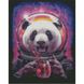 Алмазна мозаїка. Панда-космонавт (40 х 50 см, набір для творчості, картина стразами), З підрамником, 40 х 50 см