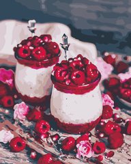 Купить Картина по номерам. Малиновый десерт  в Украине