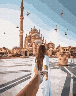 Купить Картина по номерам без коробки. Следуй за мной. Шарм Эль Шейх  в Украине