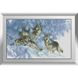 Алмазная мозаика В зимнем лесу (волки), Без подрамника, 44 х 72 см