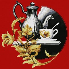 Купити Картина з мозаїки. Чайний натюрморт  в Україні