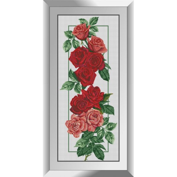 Купити Алмазна вишивка Троянди (панель)  в Україні