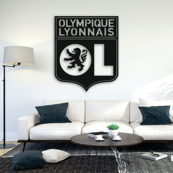 Деревянное Панно FC Lyon
