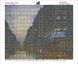 Картина з мозаїки. Нічний Париж, Без підрамника, 50 х 40 см