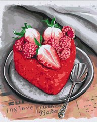 Купити Картина за номерами без коробки Любов на десерт ©Anna Kulyk  в Україні