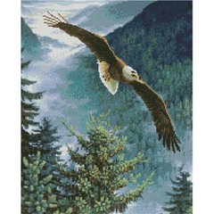Купить Алмазная мозаика. Свободный орёл (40 х 50 см, набор для творчества, картина стразами)  в Украине