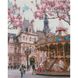 Алмазна мозаїка. Сакури у Празі (40 х 50 см, набір для творчості, картина стразами), З підрамником, 40 х 50 см