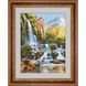 Алмазная мозаика Пейзаж с водопадом, Без подрамника, 44 х 61.5 см