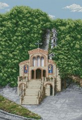 Купить Алмазная мозаика Церковь в лесу  в Украине