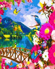 Купить Картина по номерам без коробки. Яркие цвета лета  в Украине