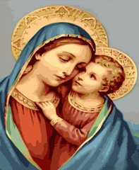 Купить Картина по номерам Мария и Иисус  в Украине