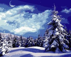 Купить Картина по номерам. Красивая зима  в Украине