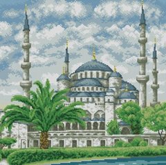 Купить Алмазная вышивка Голубая мечеть (Стамбул)  в Украине