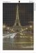 Картина из мозаики. Огни Парижа, Без подрамника, 60 х 40 см