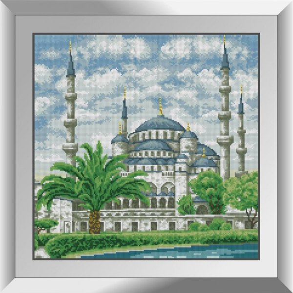Купить Алмазная вышивка Голубая мечеть (Стамбул)  в Украине