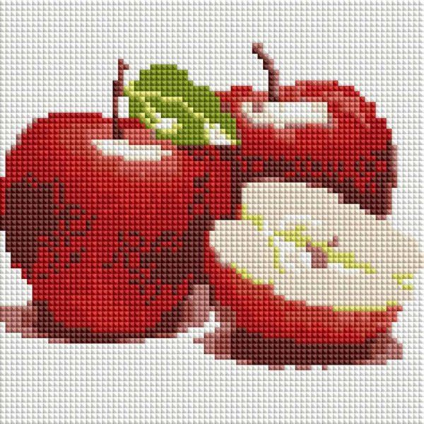 Купить Алмазная мозаика 20x20 см. Яблоки  в Украине