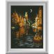 Алмазная живопись Венеция ночью, Без подрамника, 27 х 36 см