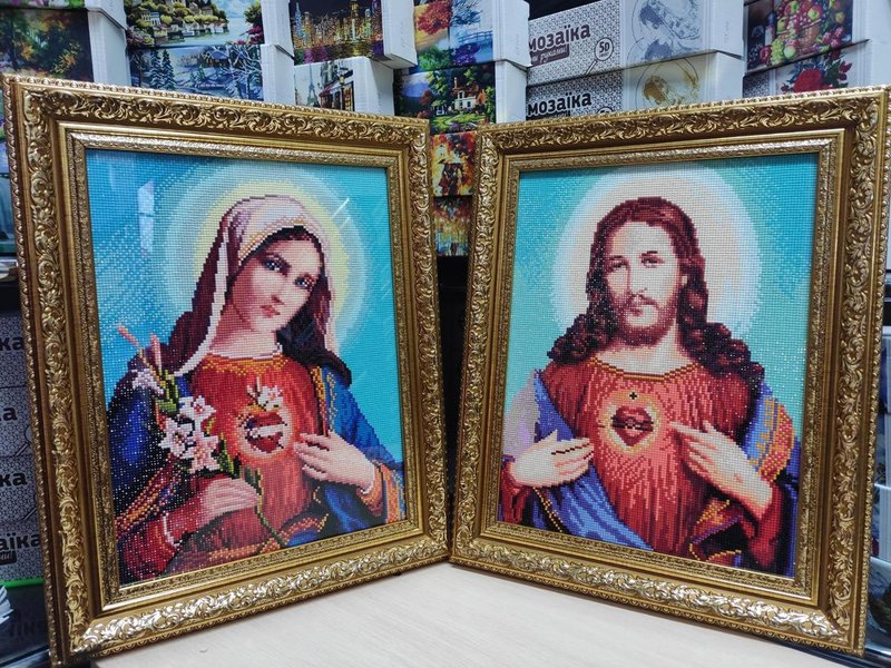 Купить Набор алмазной мозаики 30х40 Иисус ST427  в Украине