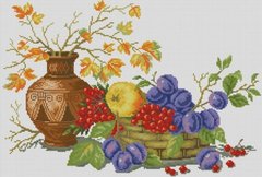 Купити Набір алмазної мозаїки Осінній урожай  в Україні