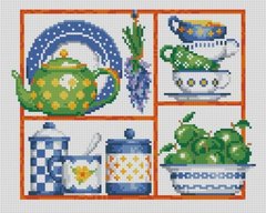 Купити Набір для мозаїки камінням Час пити чай  в Україні