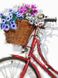 Набір для алмазної мозаїки Квітковий велосипед-2 40 x 30 см