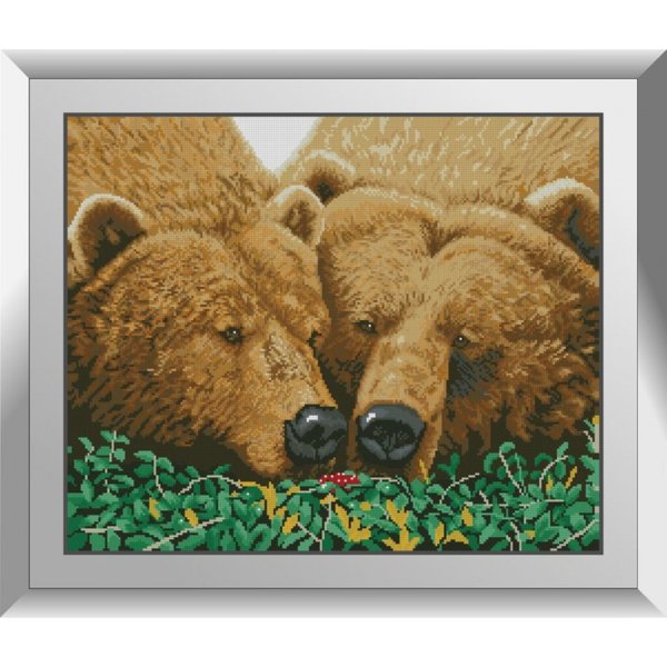 Купити Алмазна мозаїка Пара ведмедів  в Україні