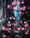 Набір для малювання по цифрам. Ідейка Дивовижні троянди ©Popova Josephine 50 х 40 см, Без коробки, 40 х 50 см