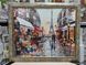 Алмазна мозаїка Паризька вулиця 40х50см SP017, Без підрамника, 50 х 40 см