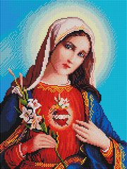 Купити Алмазна мозаїка 30х40 Діва Марія ST426  в Україні