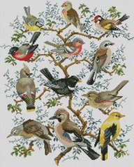 Купить Алмазная мозаика Дерево птиц  в Украине