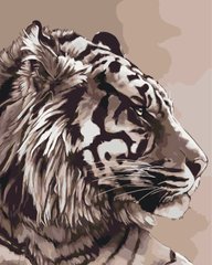 Купити Набір для малювання по цифрам. Амурський тигр (без коробки)  в Україні