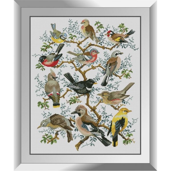 Купити Алмазна мозаїка Дерево птахів  в Україні